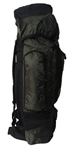 Mochila Cargueira 90 Litros Impermeável Yins Verde