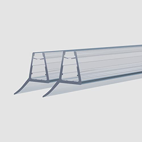 Dichtung 2x100cm Duschkabine Ersatzdichtung für 4mm 5mm 6mm gerade...
