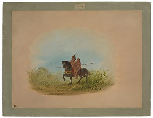 Affiches d'art Les mariés à cheval pour salon chaleureux 60x90cm