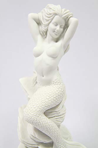 10" Sexy Nude Naked Mermaid Statue Sculpture Figure Vittoria Collection Made In Italy #TOP1