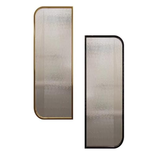 Wall-Mounted Urinal Partition, Men’s Urinal Partition Extender Privacy Screen Tempered Glass Panel, Stainless Steel Metal Frame, for Hotels/Bars (Color : Black, Size : 40x100cm)