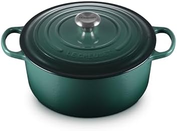 Le Creuset Enameled Cast Iron Signature Round Dutch Oven, 7.25 qt., Artichaut