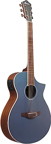 Ibanez AEWC12-PMF Prussian Blue Metallic Flat – Guitare Acoustique - Les Beatles, Paul McCartney, John Lennon, RIngo Starr, George Harrison Ibanez AEWC12-PMF Prussian Blue Metallic Flat - Guitare Acoustique – Image 5