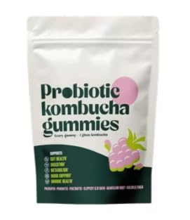 Para hinchazón, salud intestinal, mujeres y hombres, vegano, sin OGM | Kombucha