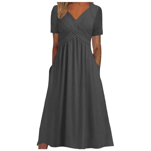 Robe de soirée longue rouge de style bohème chic en coton