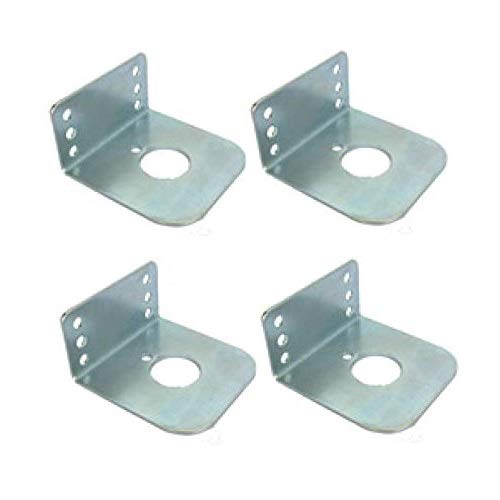 TECHDELIVERS® Mounting bracket L-Clamp (4Pcs for Center Shaft Motor) (B08SPCSWVG) Amazon Price History, Amazon Price Tracker