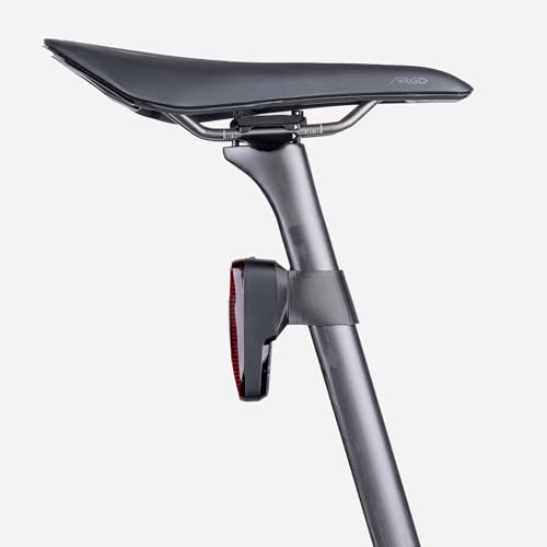 Support pour tige de selle avec fixation par pince antivol de traceur GPS VTT