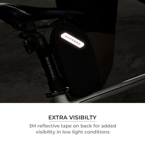 Image of ViaTerra Cycle Seatpost Bag | Carry Essentials | Under seat Storage | Secure mounting