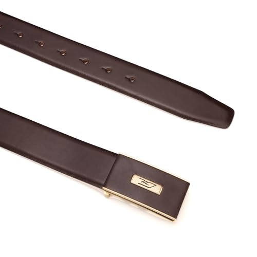 Men's Profile Leather Belt, Wrinkle-free Genuine Leather, Everyday wear 35mm width3