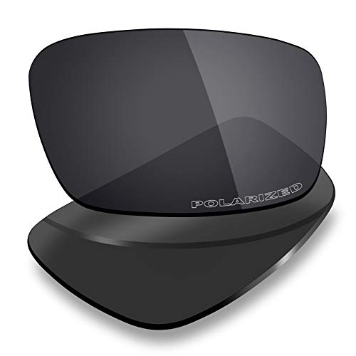 Mryok Plus Polarized Replacement Lenses for Oakley Crankshaft OO9239 Sunglasses HD Polarized UV Protection Impact Resistant & Perfectly Fit - Stealth Black