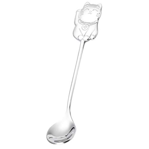 304 Stainless Steel Spoon Dessert Spoon Creative Spoon Coffee Stirring Spoon Sugar Spoon