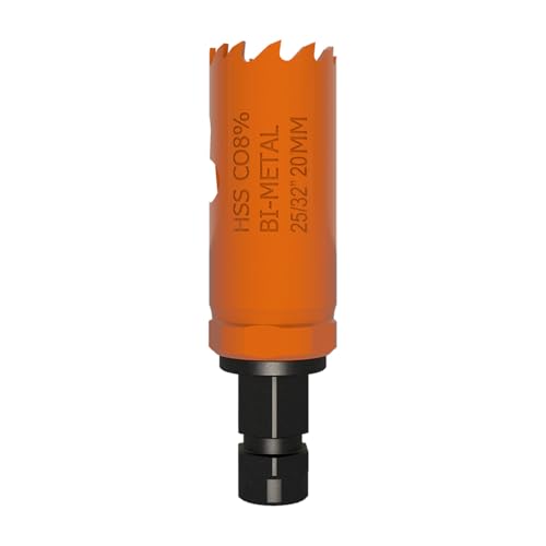CMT Orange Tools 551-020X - Lochsäge für Stahl/Aluminium BIM H=45 D=20 (25/32in) RE