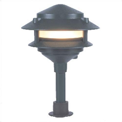 Orbit2020-bk 2-tier Low-volt. Pagoda Light -blk (Minimum 8)