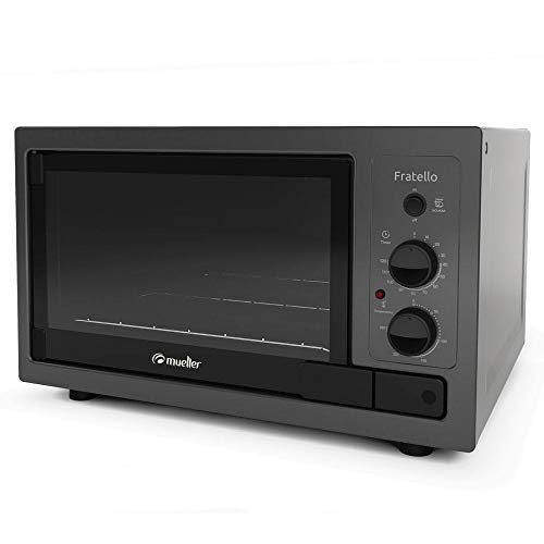 Forno de bancada elétrico 44 litros Fratello Grafite 220v