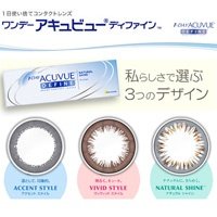 Johnson&Johnson ワンデーアキュビューディファインモイスト ナチュラルシャイン BC 8.5 PWR 0.00 30枚入 ジョンソン・エンド・ジョンソンの商品画像