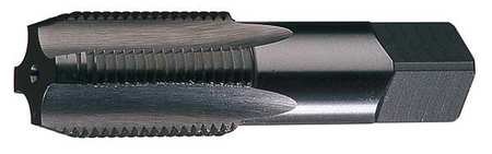 Pipe Tap, Taper, 3/8-18, Bright, 4 Flt