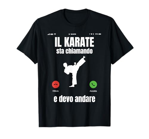 Karate Divertente Arti Marziali Regalo Uomo Bambino Maglietta