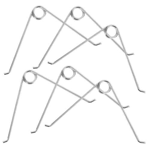BESPORTBLE Pruning Shears Spring Replacement 6pcs V-shape Trimming Scissors Springs Longevity for Garden Pruner Stainless Steel Spring Part