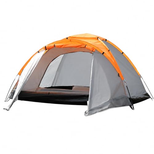 Carpa túnel para camping 3-4 personas impermeable 310x220x150cm miniatura 1