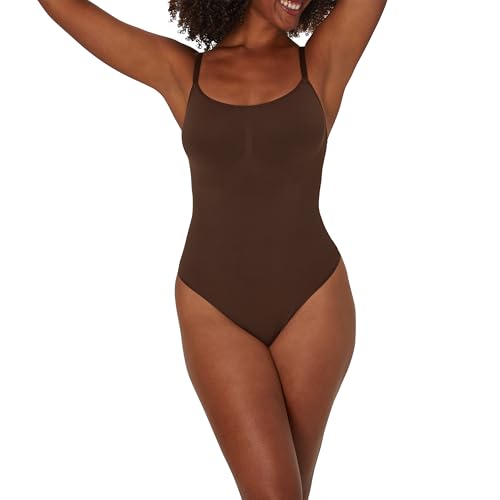 Image of Maidenform Women's Shapewear for Women - Seamless Bodysuit - Firm or Light Control Fajas - Bra Friendly (Plus Sizes, too)
