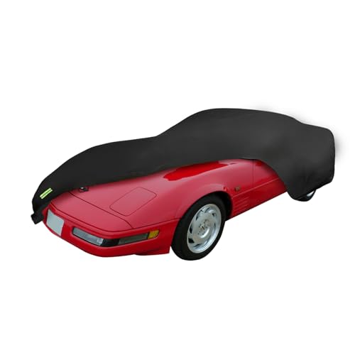Image of Waterproof Car Cover Custom fit for C4 Corvette 1984-1996 6 Layers All Weather Waterproof Sun Rain UV Dust Protection Outdoor Indoor Full Car Cover