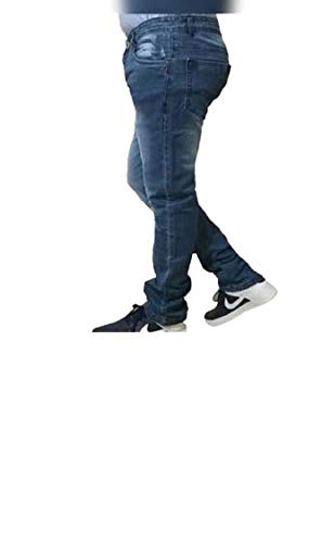 Mens Regular Fit Blue Jeans-image-34