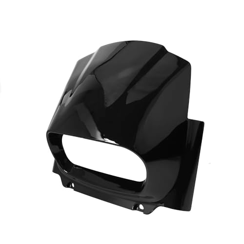 Couvercle protection phare Fat Bob en noir mat pour carénage élégant Harley FXFB FXFBS