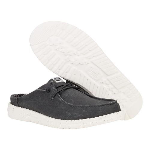 Image of HEYDUDE Women's Wendy Slip Mule Classic | Lightweight Women's Slip-On Shoes | Comfortable & Casual Everyday Footwear
