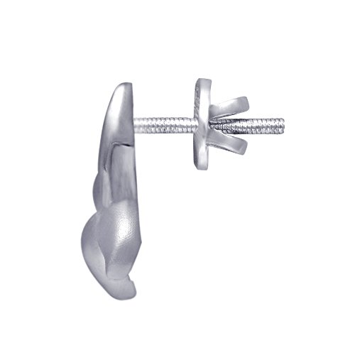 Joyalukkas Women's & Girl's 950 Platinum Stud Earrings - Image 4