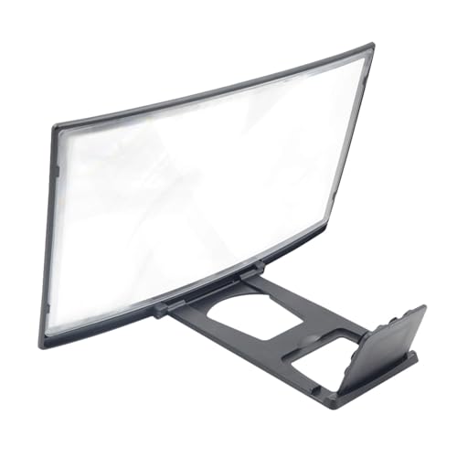 Amplificador de pantalla para teléfono móvil de 12 pulgadas con soporte de ángulo ajustable
