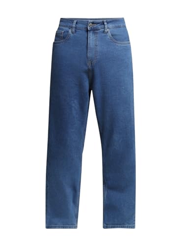 Image of Jack & Jones Men's Loose Fit Jeans | High Rise | Jeans for Men