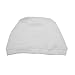 Betty Dain Stretch Terry Cloth Turban, Soft, Stretch Terry Fabric, Fun, Modern Turban Style, for Hair Loss Due to Chemotherapy, Alopecia, Keeps Head Warm, Not Bulky or Heavy, White