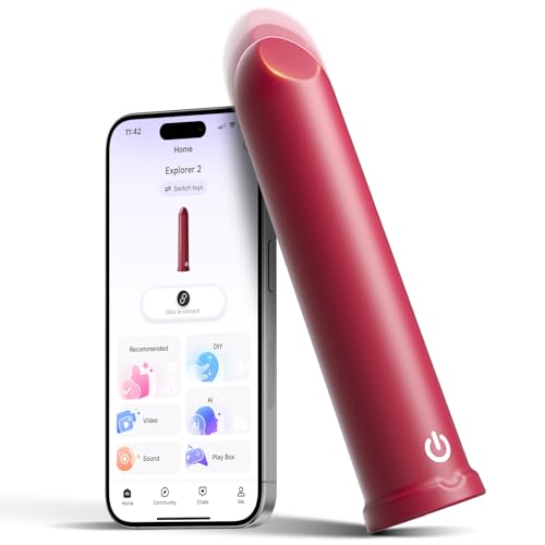 Mini Vibrator Sex Spielzeug für Frauen Klitoris Stimulator - Klein Vibration für Frauen mit APP 10Modus Leise für C und G-punkt Tragbare Anal Vibratorstarb Massagestab Sexspielzeug Dildo Sex Toy Mini Vibrator Sex Spielzeug für Frauen Klitoris Stimulator - Klein Vibration für Frauen mit APP 10Modus Leise für C und G-punkt Tragbare Anal Vibratorstarb Massagestab Sexspielzeug Dildo Sex Toy