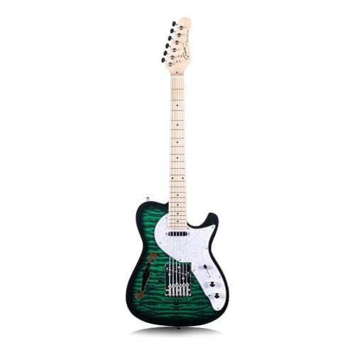 guitarra eléctrica Guitarra eléctrica profesional con orificio en F estándar