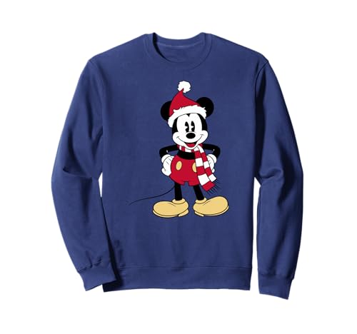 Sweatshirt Mickey Mouse Santa Disney idée cadeau idéal fêtes de fin d'année