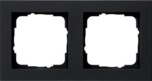 Gira021209 Cover Frame 2f E2 Matt Black