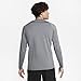 Nike Men's Pro Dri Slim Long-Sleeve Fitness Top, Smoke Grey/Black