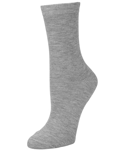 Image of Gelante 12-Pair Women's Crew Socks, Soft Thin Lightweight Breathable Athletic & Casual