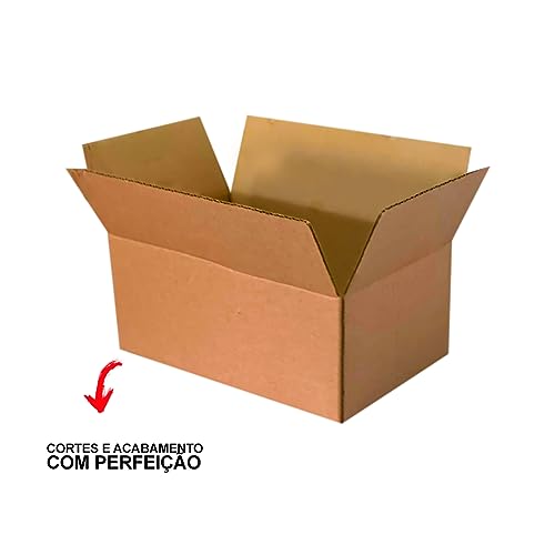 200 Caixas De Papelão para pequenos envios 21x14x8cm
