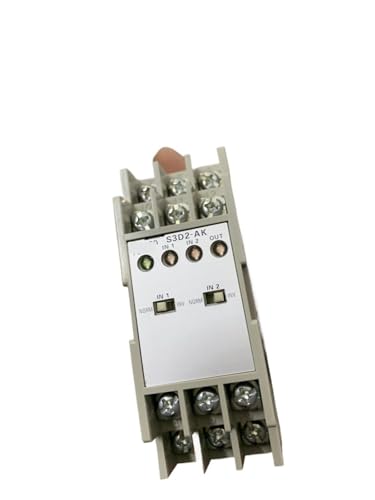 Boîtier de contrôle S3D2-CK S3D2-AK rail DIN pour automatisation de processus