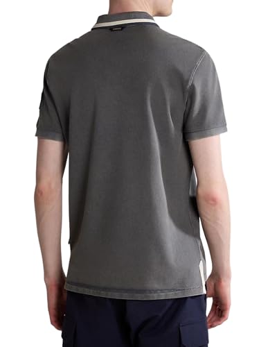 Polo Napapijri regular fit en maille confortable avec logo patch - 4