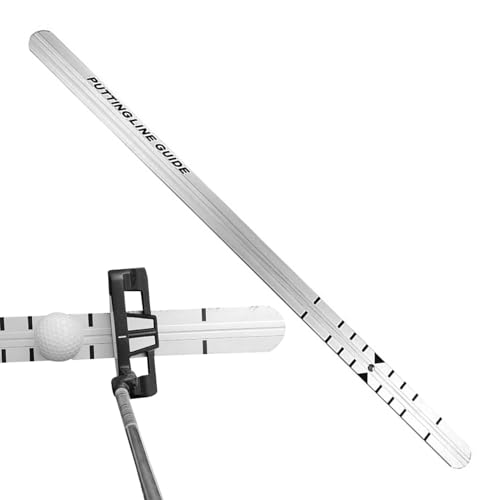 Règle de putting pour golf afin d'éviter les trois-putts grâce à un alignement droit