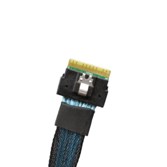 Areca SlimSAS 8i to Dual OCuLink 4i, SFF-8654 8i to 2*SFF-8611 4i - 0.75M