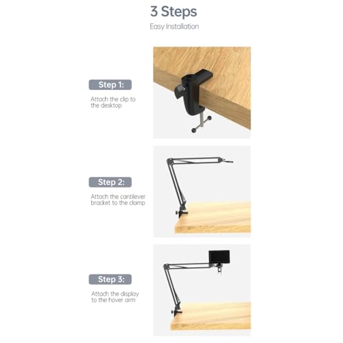 Support de microscope DM9 DM9H avec bras en métal TZ1 35mm - 3