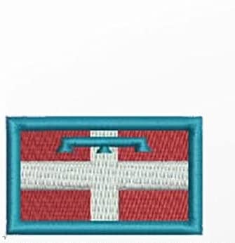 Patch Bandiera Ricamata Termoadesiva Per Groenlandia - Ideale Per Personalizzare Zaini, Maglie E Cappelli - Foto 12