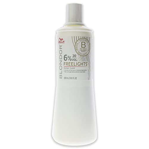Wella Blondor Freelights 6 prozent Oxidationsmittel, 1000 ml, 1er Pack, (1x 1000 ml)