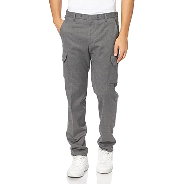 Pierre Cardin Herr Mix & Match René Futureflex kostymbyxor, Grau, 58