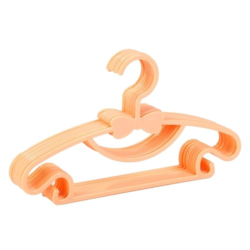 Zkbszn 10pcs Cartoon Clothes Children's Hangers with Bow-Knot Shape Nonslip Accessorfor Baby Toddler