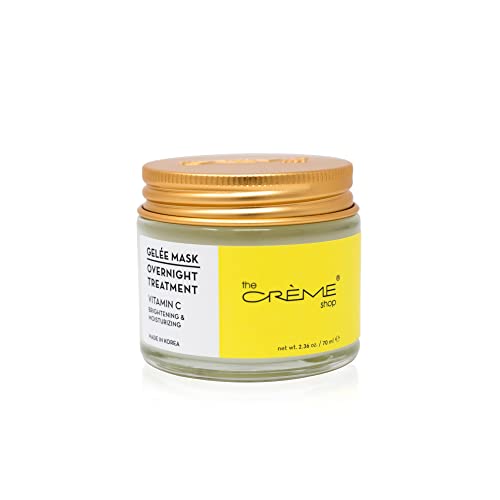 The Crème Shop Vitamin C Gelée Overnight Face Mask | Sleeping Korean Facial Mask | Anti-Aging Treatment (2.36oz)
