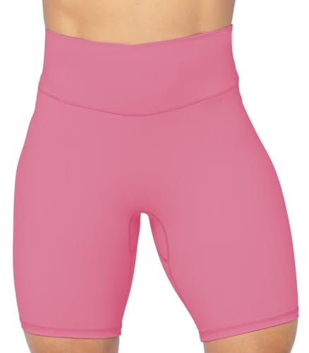 Image of Sunzel No Front Seam High Waist Biker Shorts for Women, Squat Proof Yoga Workout Gym Bike Shorts | 3, 5 Or 8-Inch Inseam, High Waisted, Tummy Control, No Front Seam, Buttery Soft, Compression Fit, Squat Proof